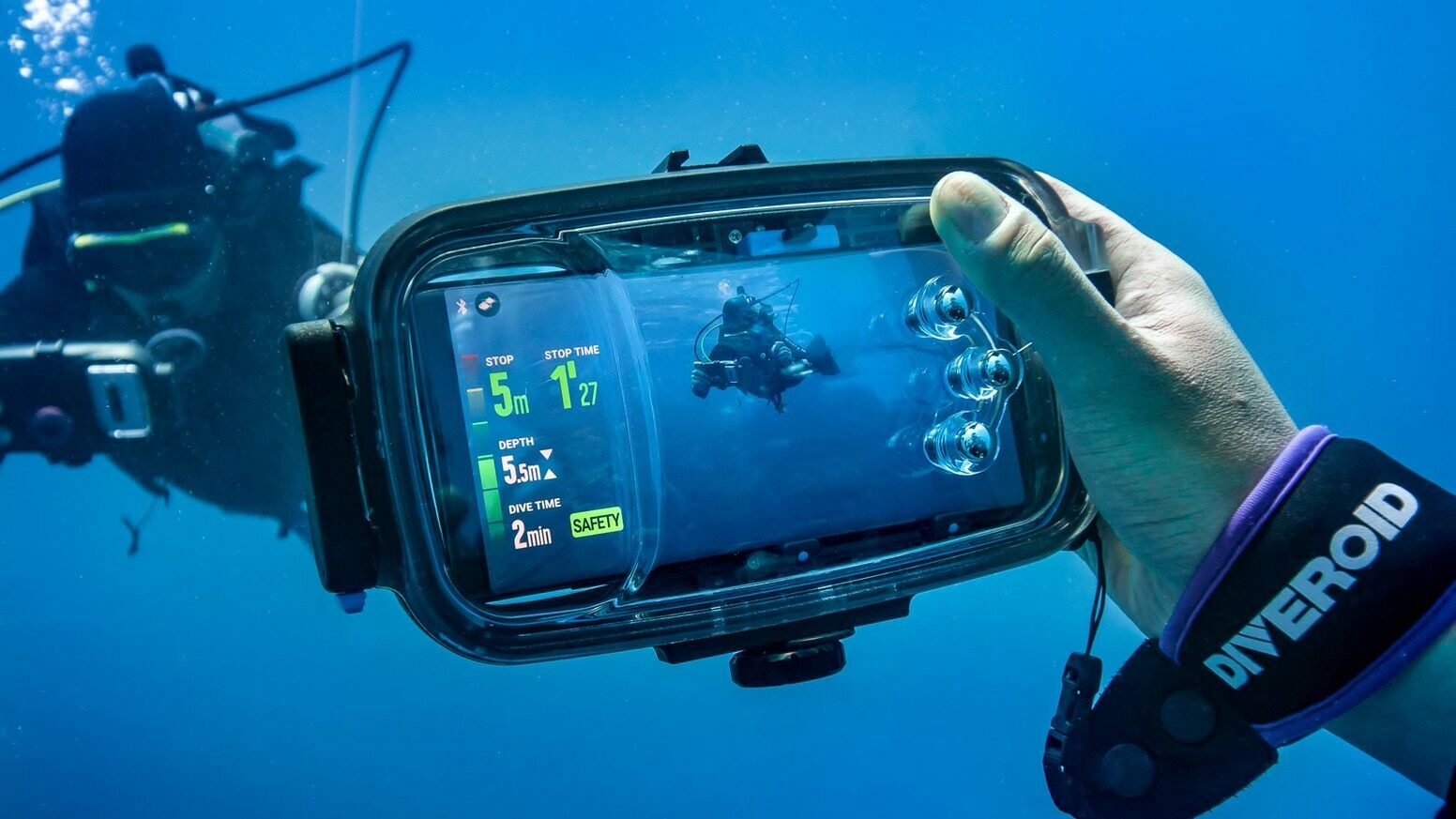 Diveroid Universal Pro with dive computer