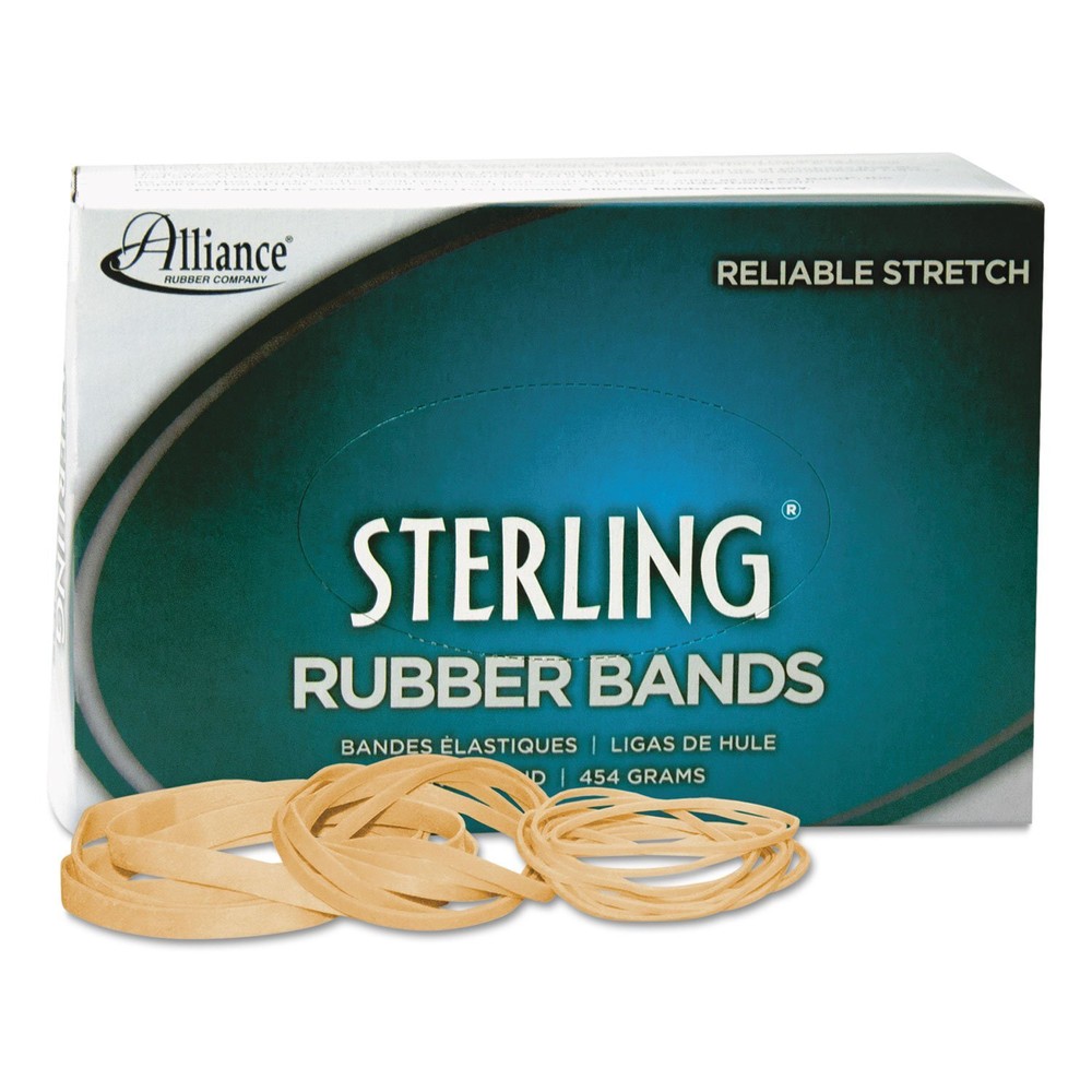 Alliance Rubber 24325 Sterling Rubber Bands Size #32, 1 lb Box Contains Appro...
