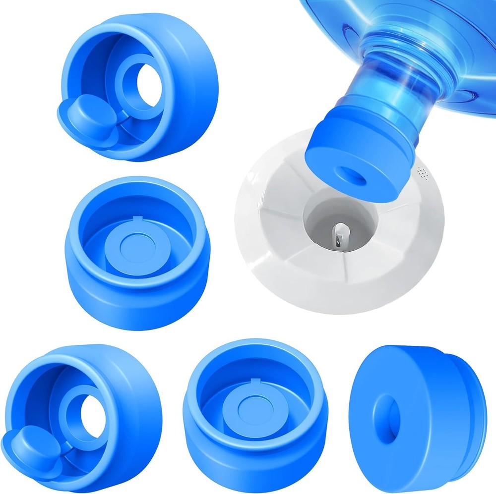 3/5 Gallon Silicone Reusable Non-Blue Water Jug Replacement Cap