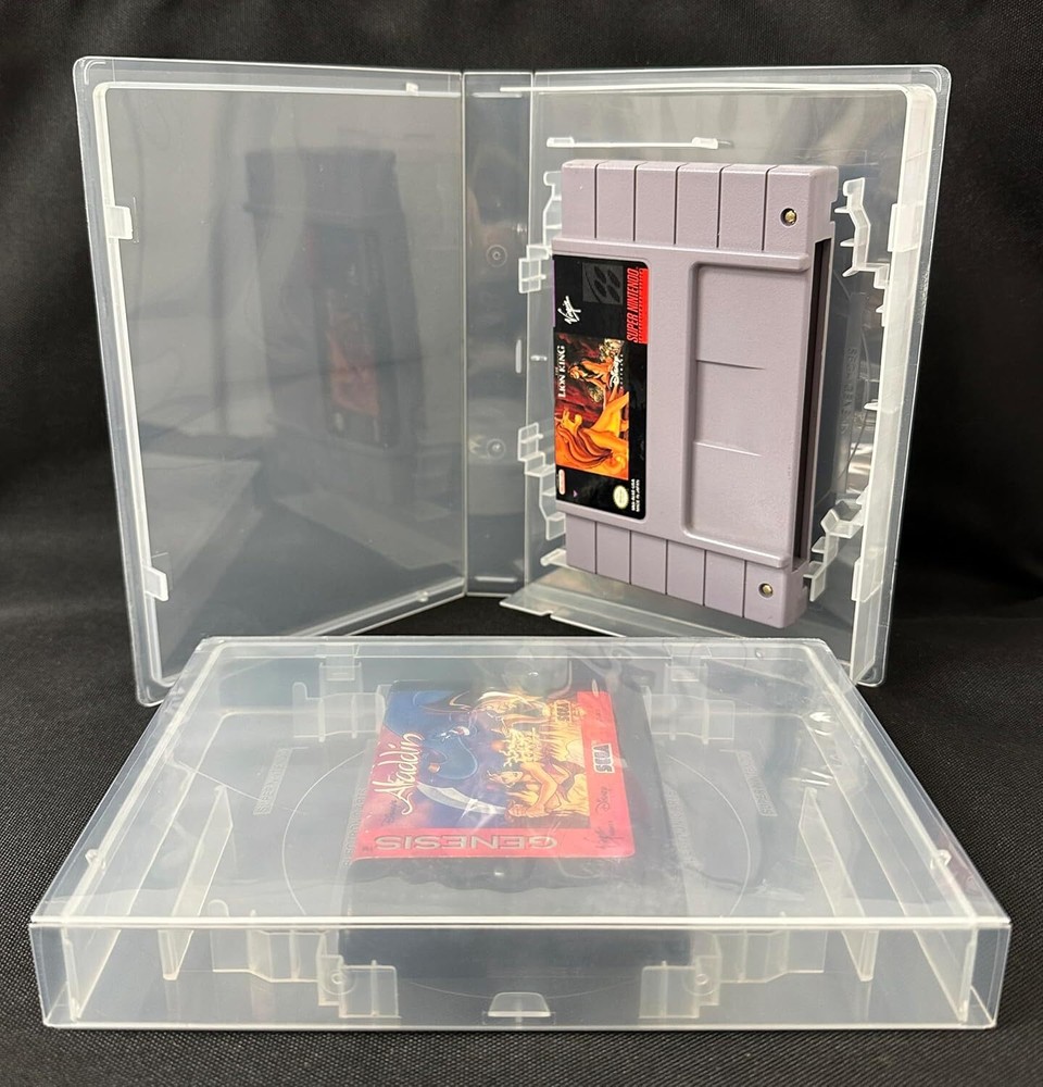 Universal Video Game Case Box Disc Cartridge Cart For N64 SNES EA Sega Genesis