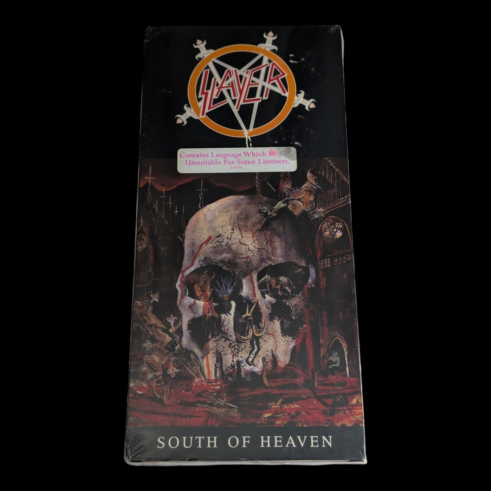 SEALED, Slayer – South Of Heaven, Audio CD, Hype Sticker, Longbox, US, 1988