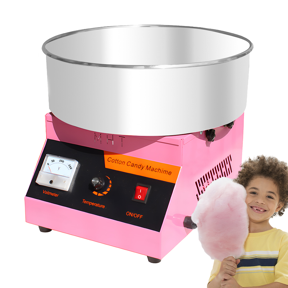 Candy Floss Machine 110V Stainless Steel Cotton Candy Machine Children Party
