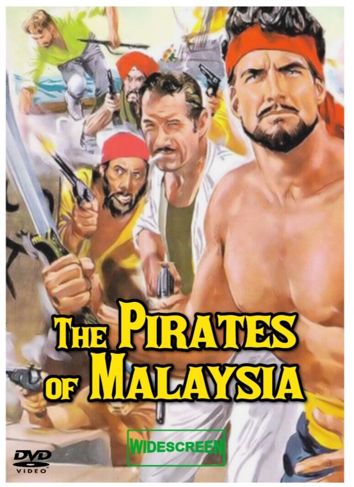 Pirates of Malaysia 1964 Steve Reeves Remastered Widescreen Action DVD
