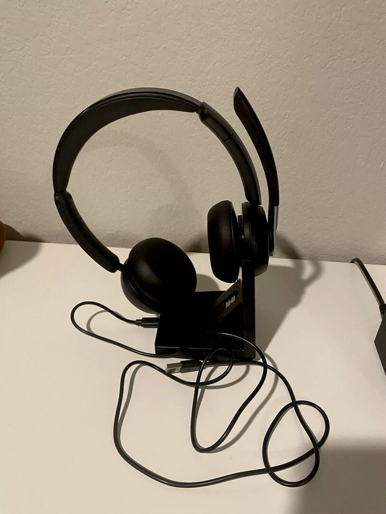 Bluetooth Wireless Headset work from home microphone USB headphones-image