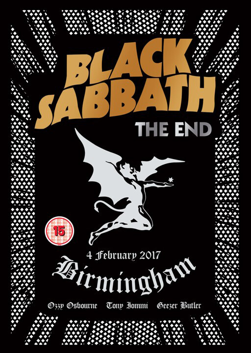 Black Sabbath: The End (DVD) Ozzy Osbourne Tony Iommi Geezer Butler Adam Wakeman