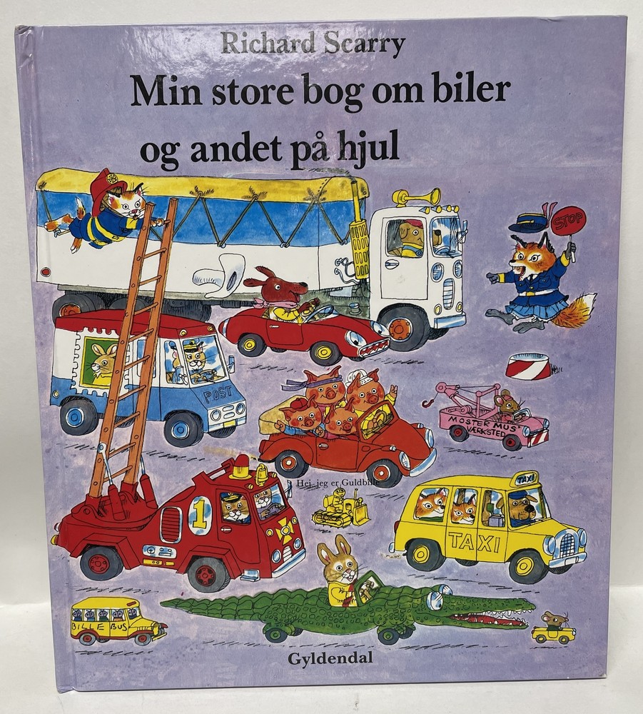 Min store bog om biler og andet pa hjul (My big book of cars & other wheeled...
