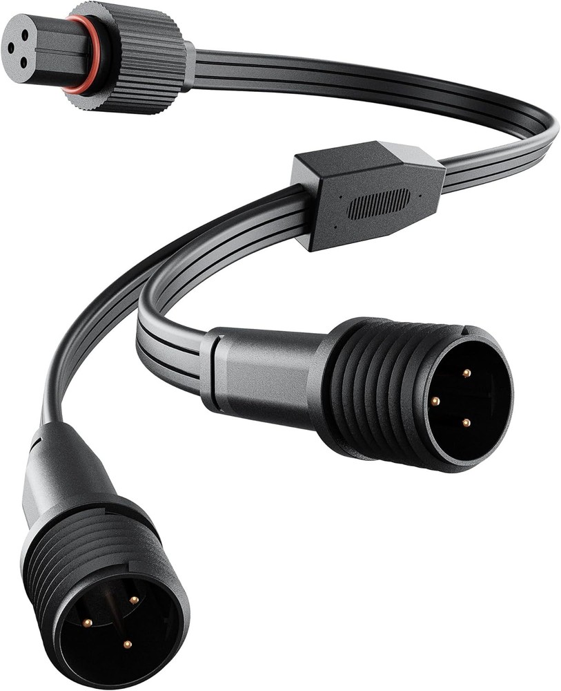 Y-Splitter for Govee Permanent Outdoor Lights/Lights Pro, Y-Shaped Extension Cab