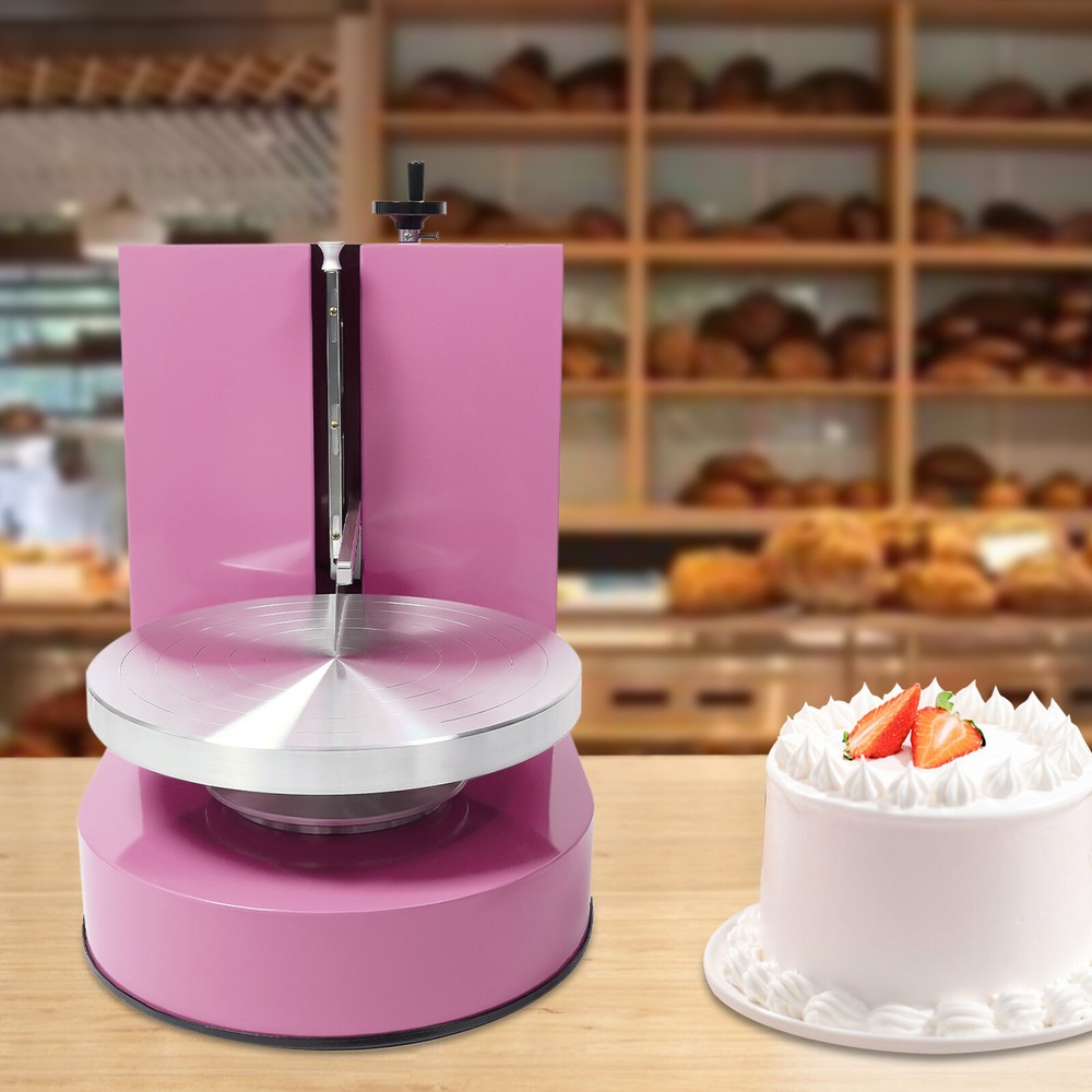 Birthday Cake Cream Smooth Coating Decoration Machine Cream Spreading Machine