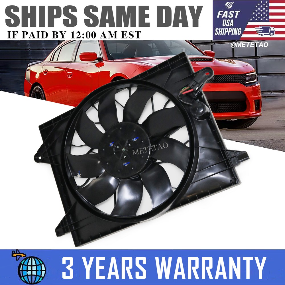 2022 Dodge Charger Challenger 6.2L Radiator Fan Shroud 5181995AC 2015-2022