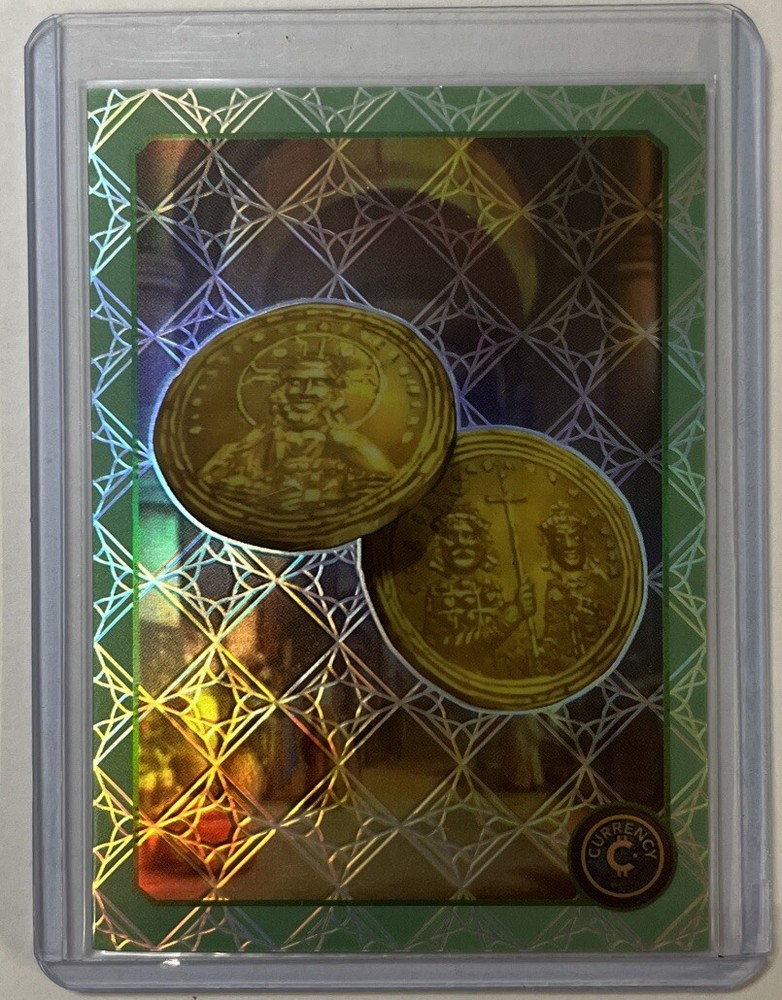 2024 Cardsmiths Currency Series 3 Nomisma Coin of Basil II /45 Jade Gem Refrac