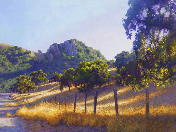 June CAREY Pacheco Pass Limited Edition Canvas art California Mountains 24x32