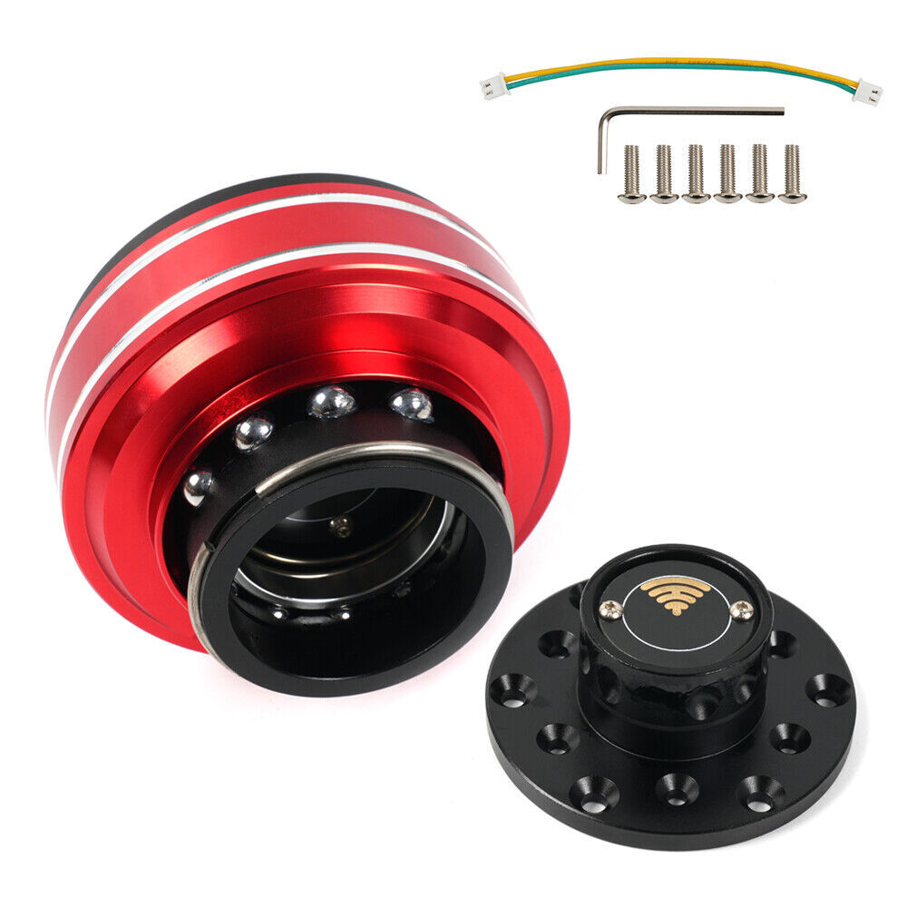 Simagic Moza QR70 Steering Wheel Quick Release with 58mm/70mm PCD Base  