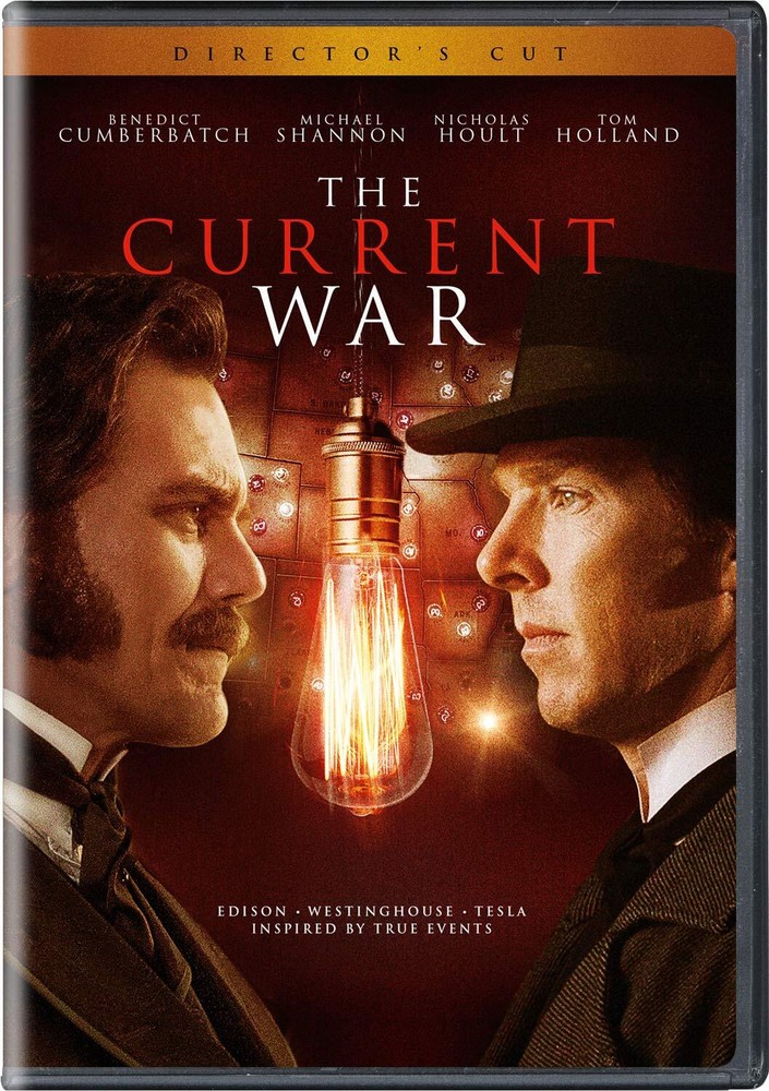 The Current War: Director's Cut (DVD) Benedict Cumberbatch Michael Shannon