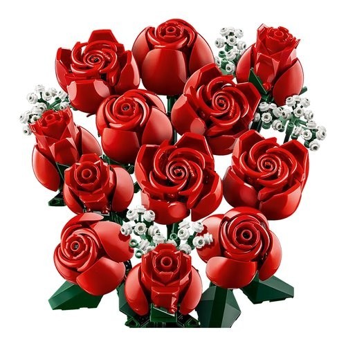 Romantic Rose Bouquet LEGO 10328 Icons Floral Set  