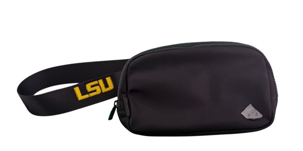 Lululemon Everywhere Belt Bag in Black LSU Collegiate Crossbody Waist Pack