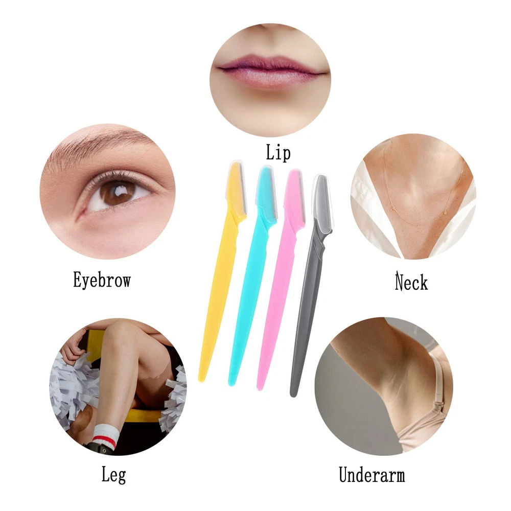 Eyebrow Razor 64 Pcs Face Razors Eyebrow Razors for Women Multipurpose ...