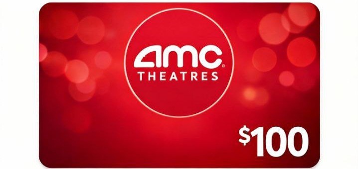 (DIGITAL ) AMC Theatres $100 Gift Card Movies & Entertainment US-Nationwide