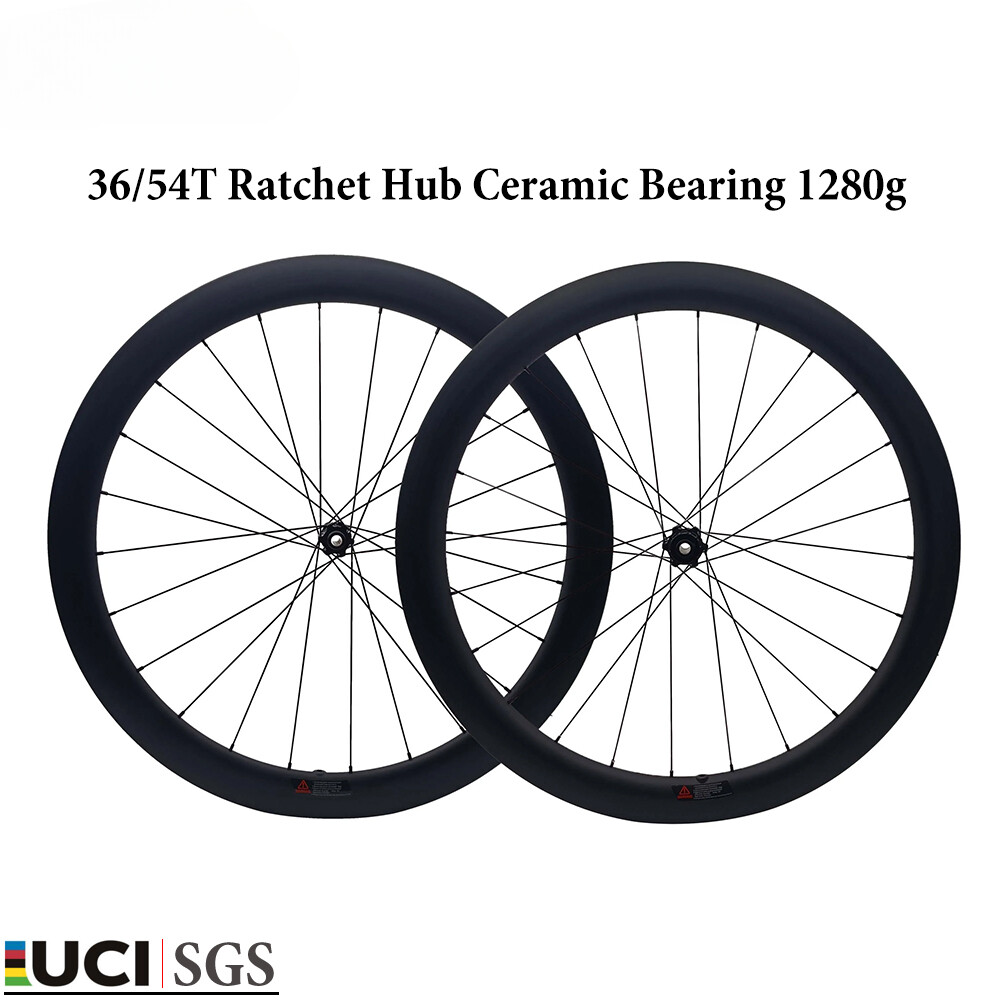 700C Gravel Bicycle Carbon Wheelset Depth 35/38/45/50mm Clincher Tubeless