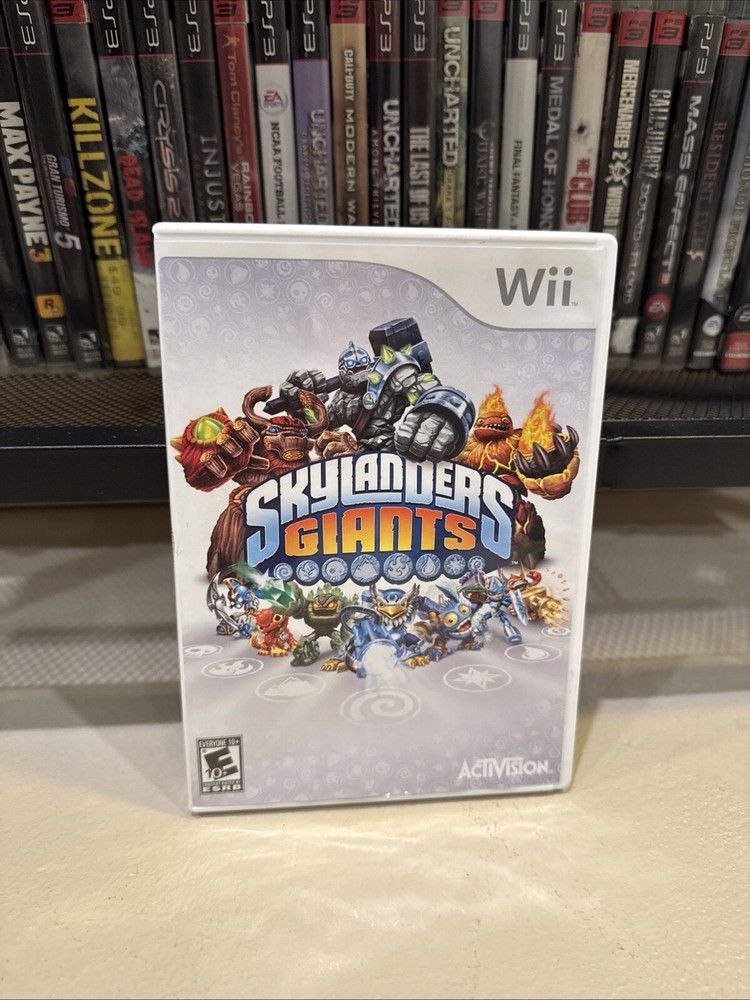 Skylanders Giants Nintendo Wii 2012 Video GAME ONLY NO FIGURES