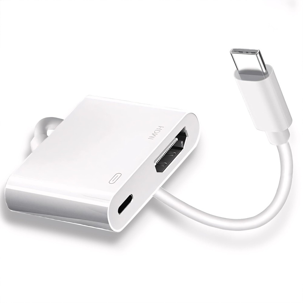 USB C to HDMI 4K 60Hz Adapter for TV with Ultra HD Support
