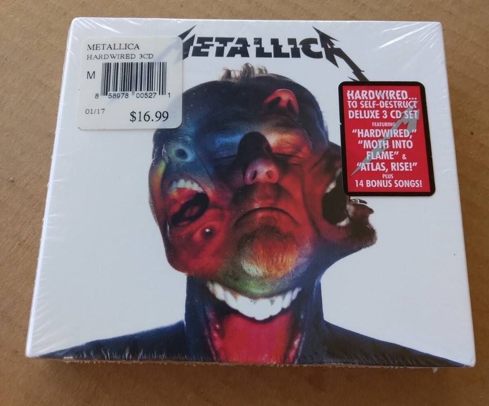METALLICA: HARDWIRED TO SELF DESTRUCT CD 3 DISC DELUXE SET BRAND NEW HARD ROCK