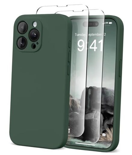 Magnetic for iPhone 14 Pro Case, Compatible with MagSafe, [Full Alpine Green