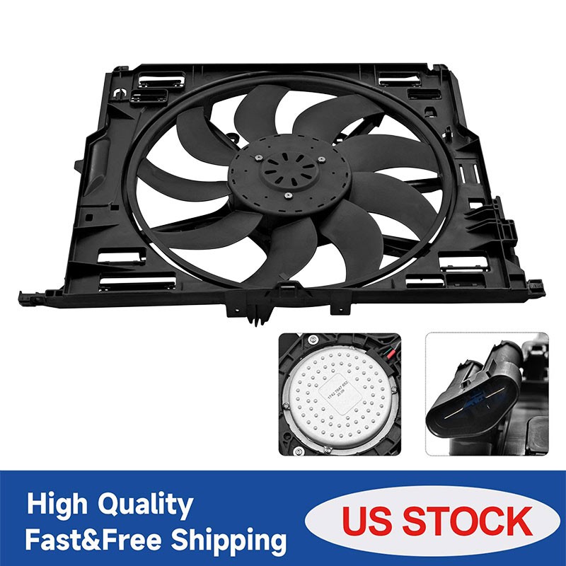 For 2012-2018 640i Cooling Fan Assembly 17427647652 BM3115119