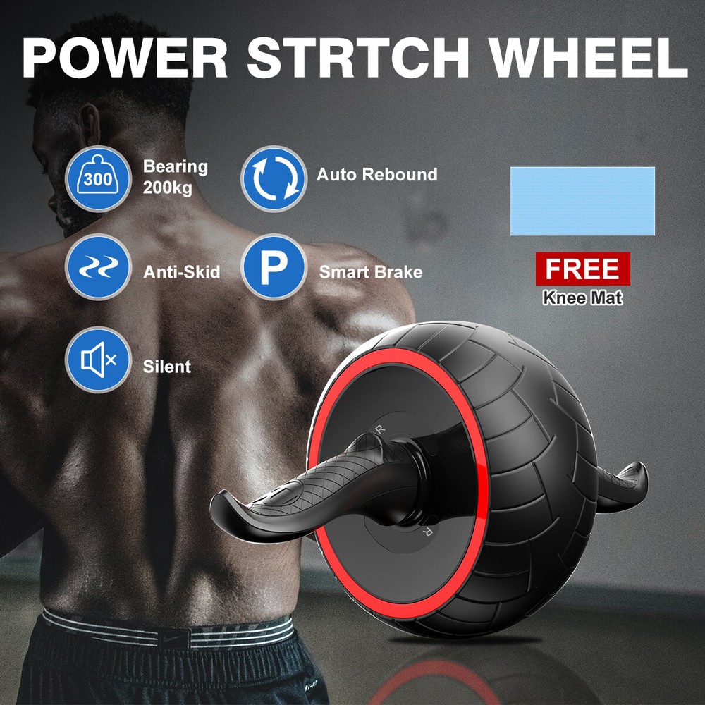 Ab Roller Fitness Wheel For Workout Abdominal Exercises Gym Equipment Training