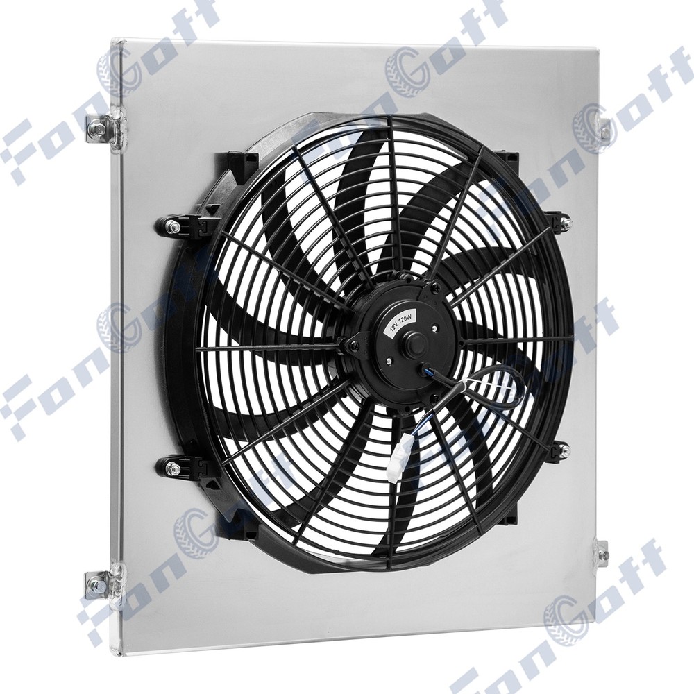 Aluminum Shroud Fan Fit 71-80 International Scout II Harvester Pickup-V8