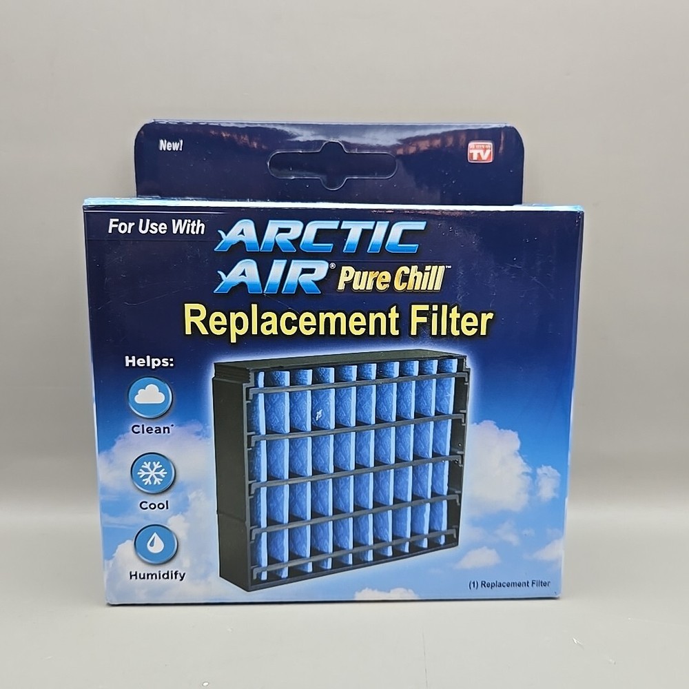 NEW Arctic Air Pure Chill Replacement Filter Reusable Washable Dishwasher Safe