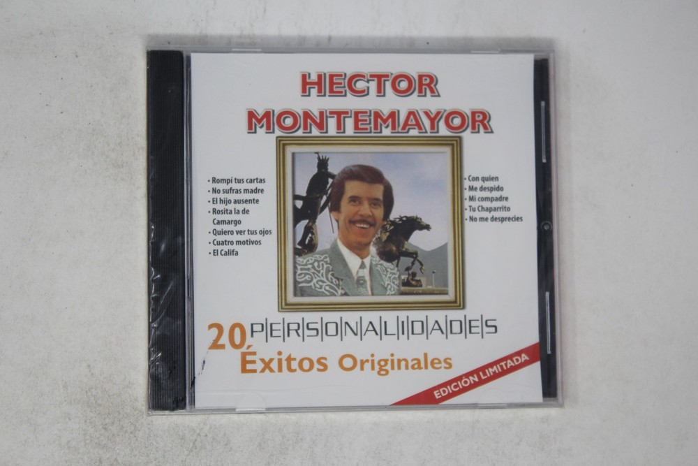 Hector Montemayor 20 Personalidades Éxitos Originales CD
