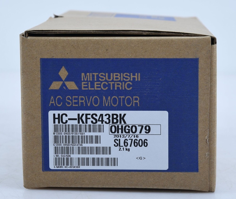 HC-KFS43BK AC Servo Motor HCKFS43BK New In Box One Year Warranty #A6-4