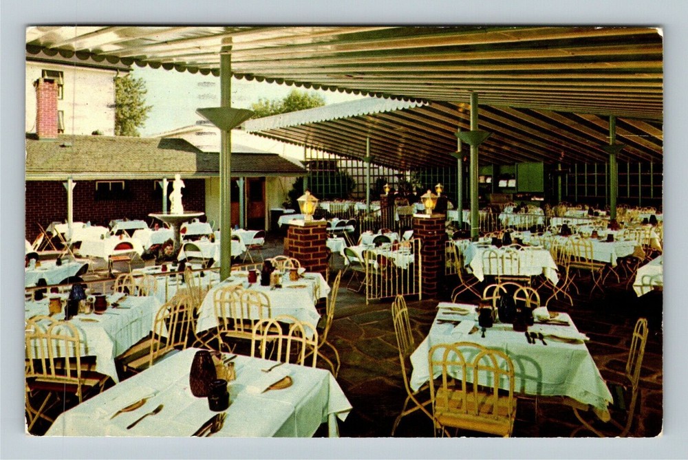 Feasterville PA-Pennsylvania, Buck Hotel, Buck's County, c1963 Vintage Postcard