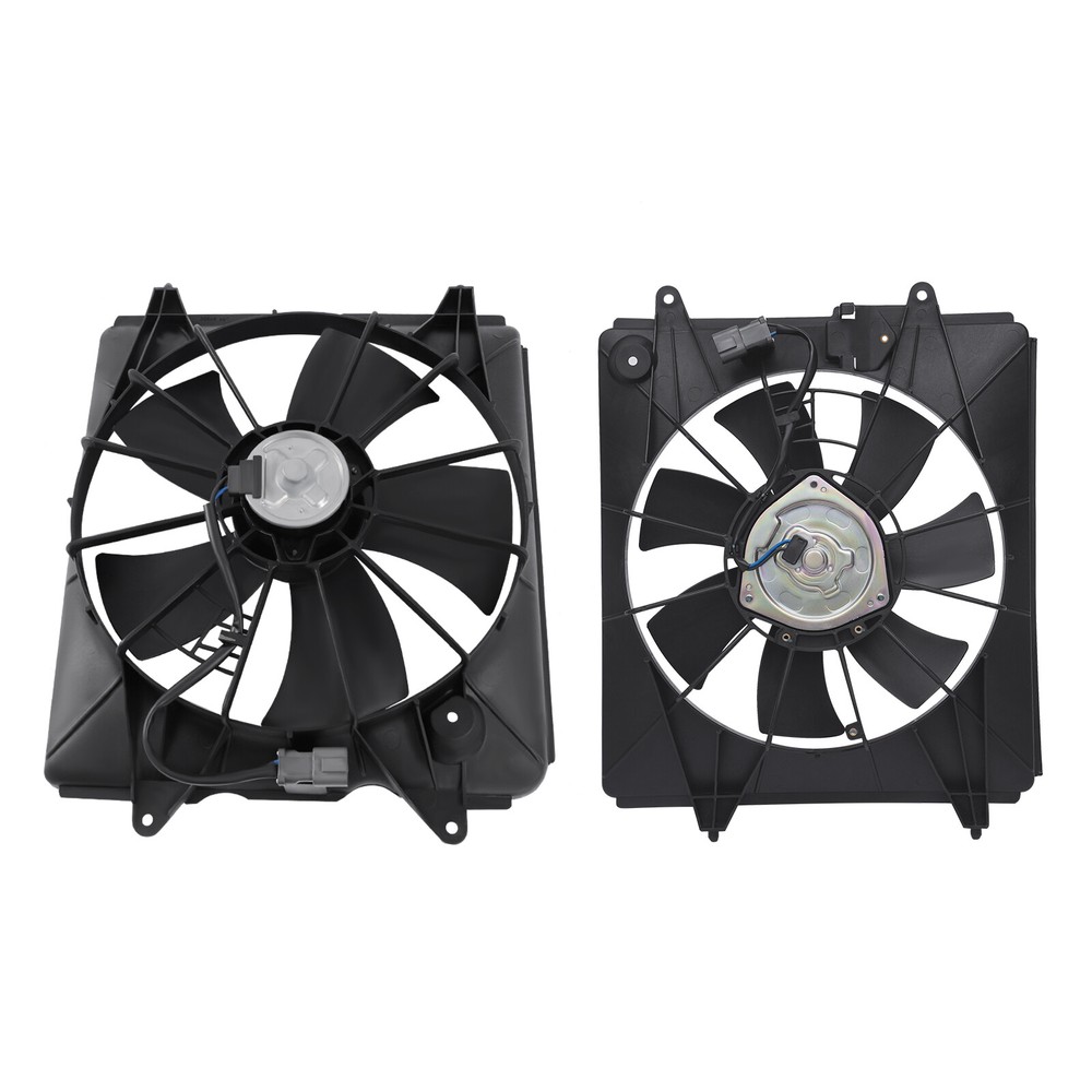 2007-2009 Honda CR-V Radiator AC Condenser Cooling Fan Pair