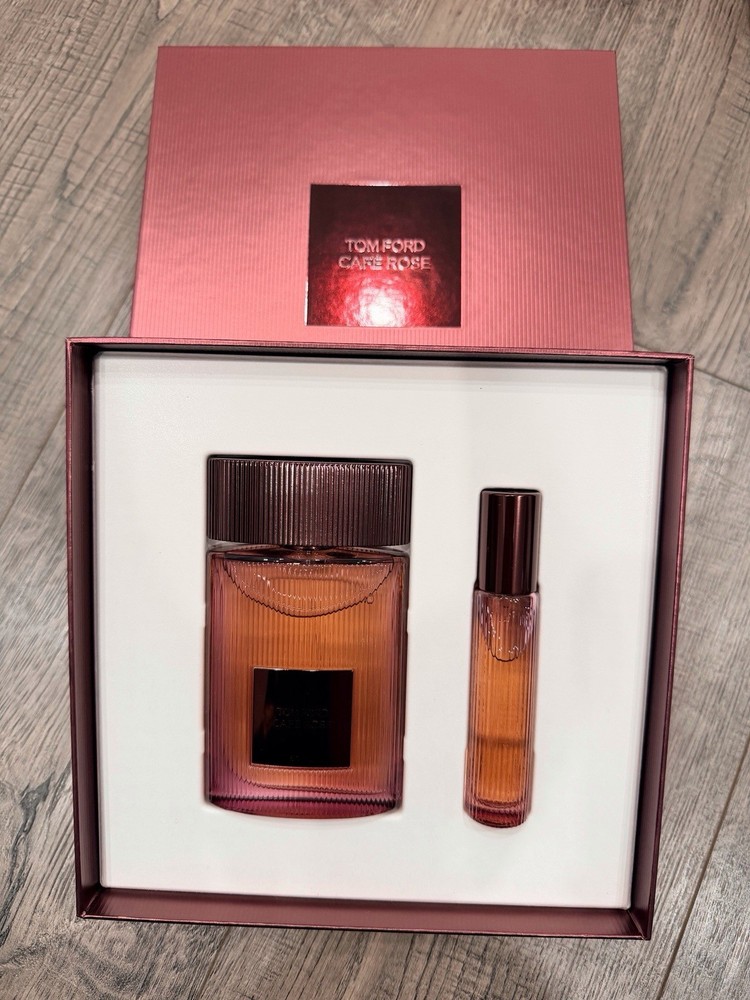 Tom Ford CAFE ROSE Eau De Parfum 2 Pieces Gift Set - 1.7 Oz. + 0.34 Oz.