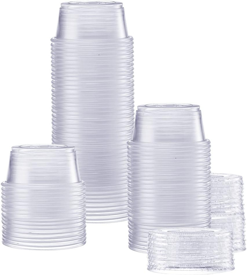 Comfy Package 2 oz 100 Count Clear Plastic Bags Pack of 1