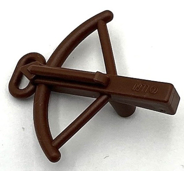 Lego New Reddish Brown Minifigure Weapon Crossbow Part