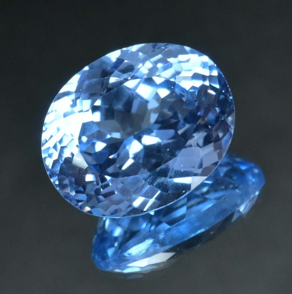 Natural Namibian Blue Jeremejevite 35.00 Ct Certified Stunning Loose Gemstone