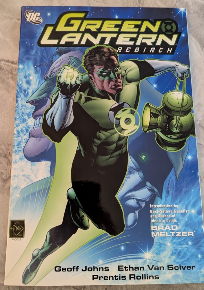 Green Lantern Rebirth 2004 DC Comics Paperback by Geoff Johns Like New-image