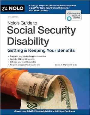 Nolo's Guide to Social Security - Paperback, by Morton David A. - Very Good
