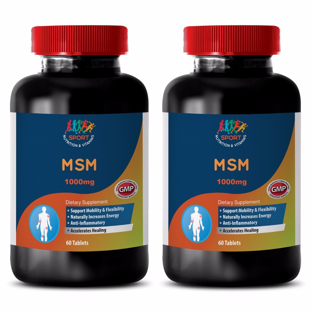 Muscle Elements MSM 1000MG Supports Immune Health and Recovery