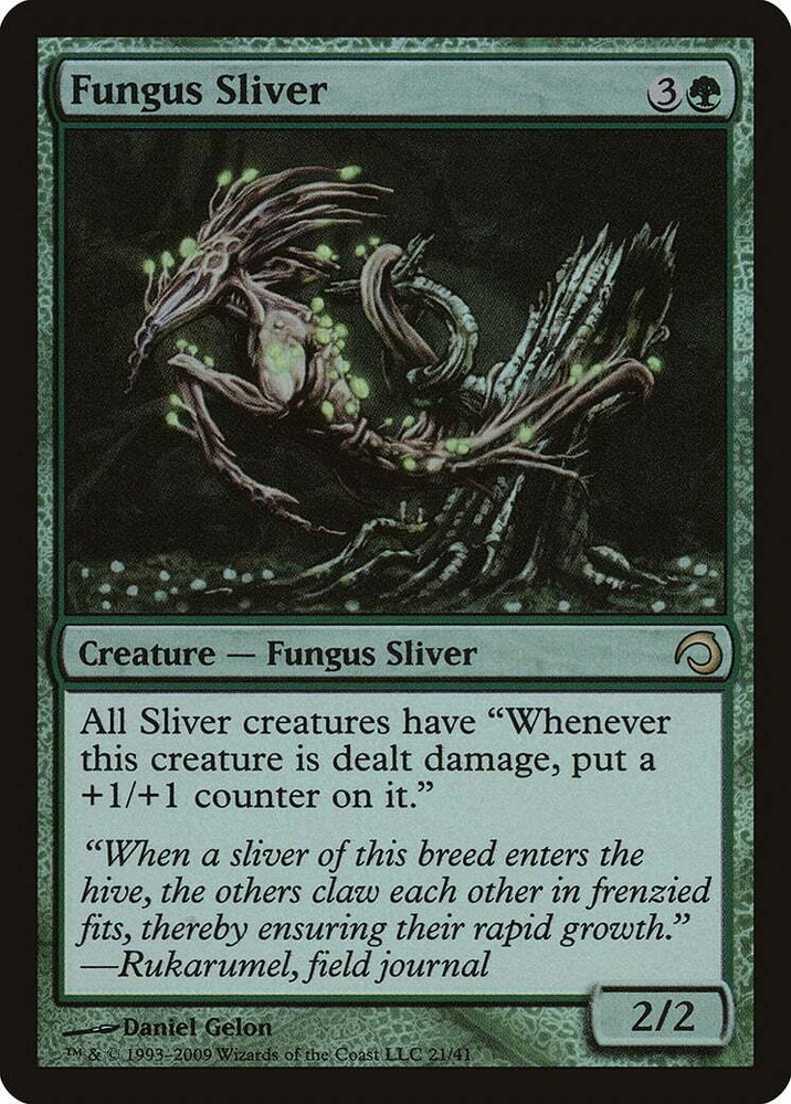 Fungus Sliver FOIL Premium Deck Series: Slivers HEAVILY PLD Rare CARD ABUGames