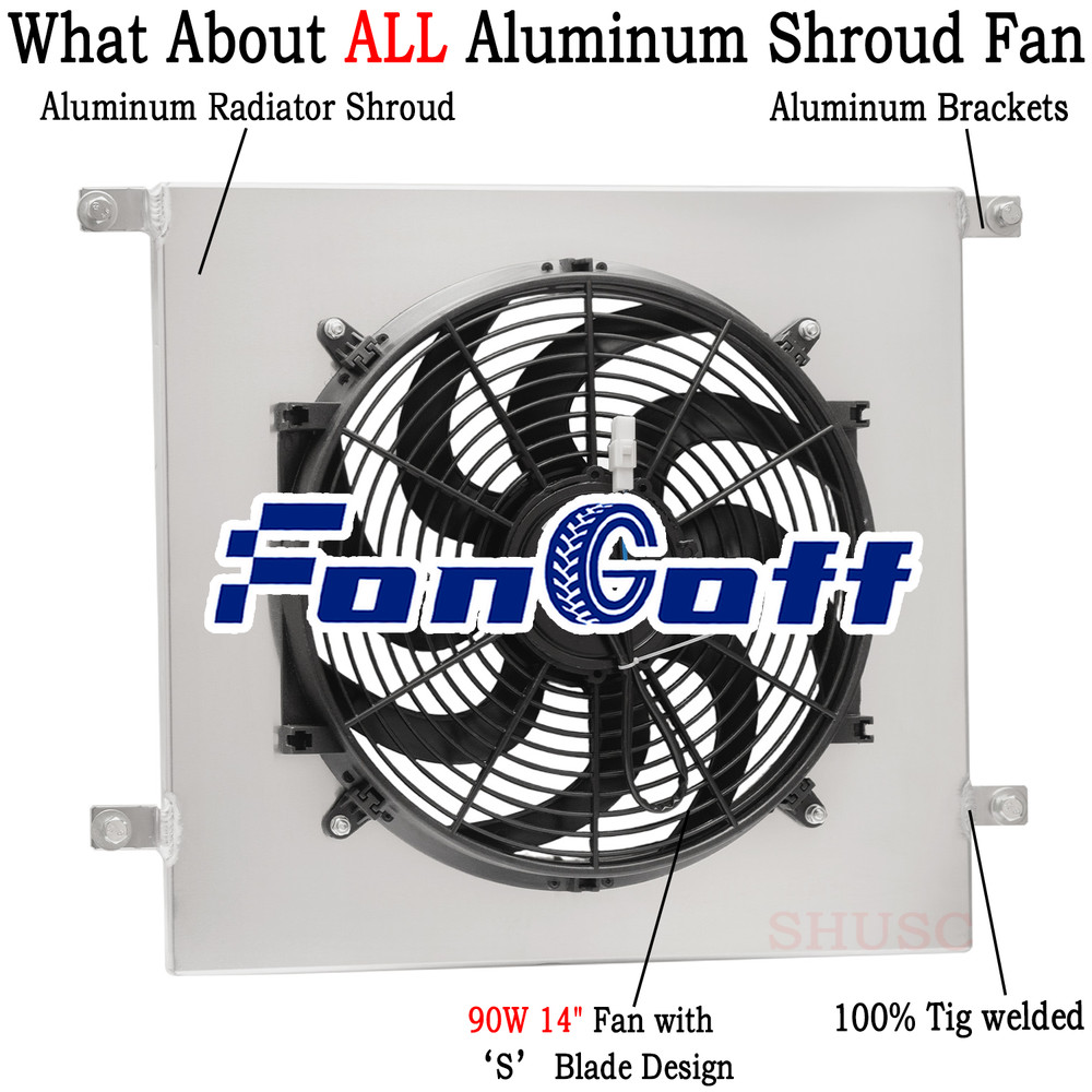 Shroud Electirc Fan Fits 1943-1948 Chevy Fleetline FleetMaster Stylemaster  L6