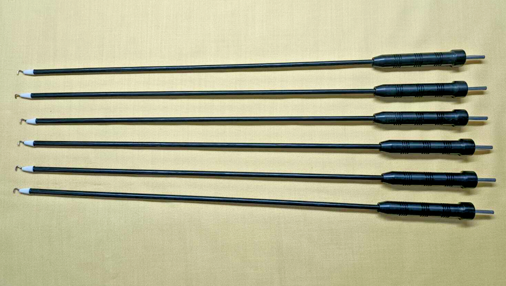 6pc Laparoscopic L-Hook Electrode Set for Endoscopy and Laparoscopy Surgery  