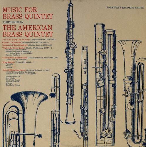 American Brass Quint - Music for Brass Quintet [New CD]