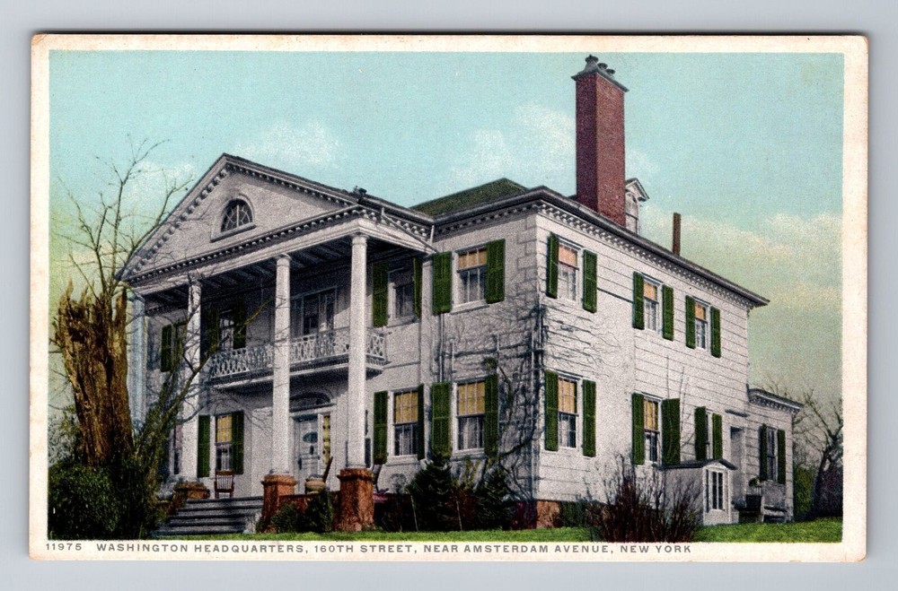 New York City NY, Washington Headquarters, Souvenir Vintage Postcard
