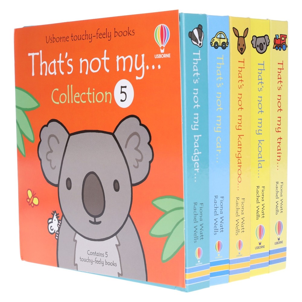 Usborne touchy feely books:That's not my Collection 5: 5 Books Set-Ages 0-3 -BB