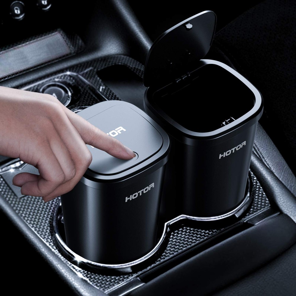 Car Trash Can, Car Trash Cup with 30 Additional Car Trash Bags for Exclusive ...