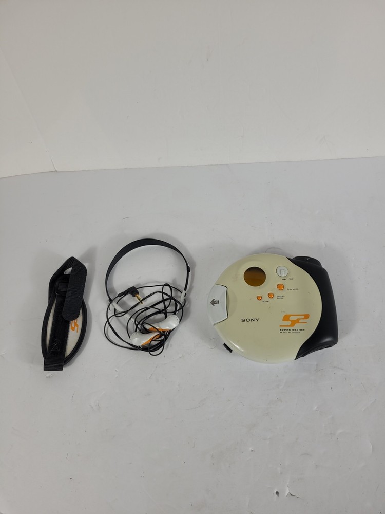 Sony Walkman S2 Portable CD Player D-SJ301 G-Protection Sports Discman Tested