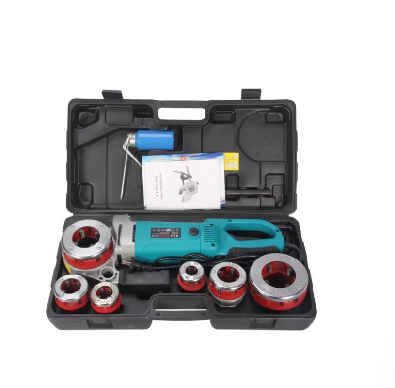 Handheld Fire Hose Pipe Threading Machine Electric Water Pipe Threading Machine